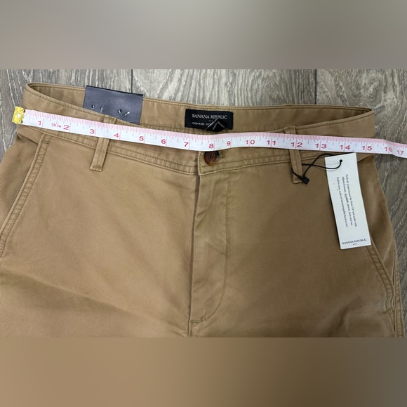 👖 Banana Republic Tan Authentic Chino - Size 6 Petite (NWT) 🌟 - Picture 9 of 13
